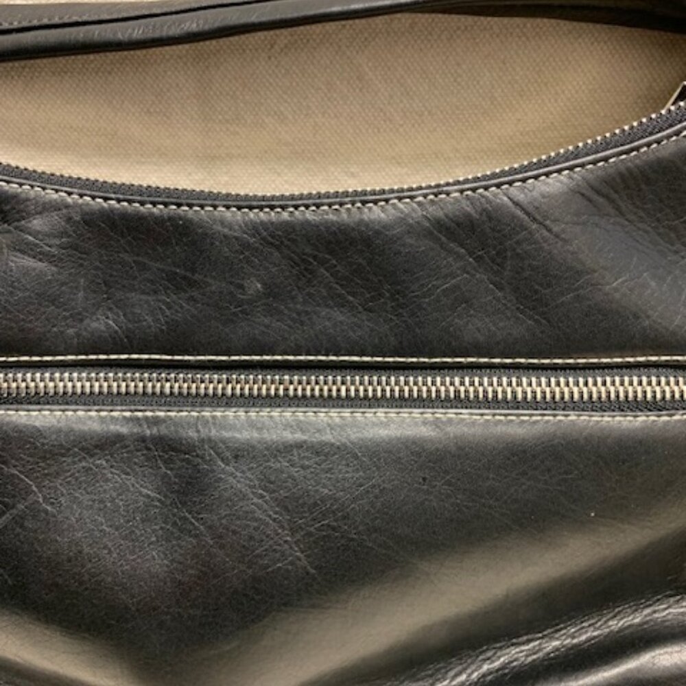Black Perlina Purse Soft Leather Purse - Picture 8 of 11